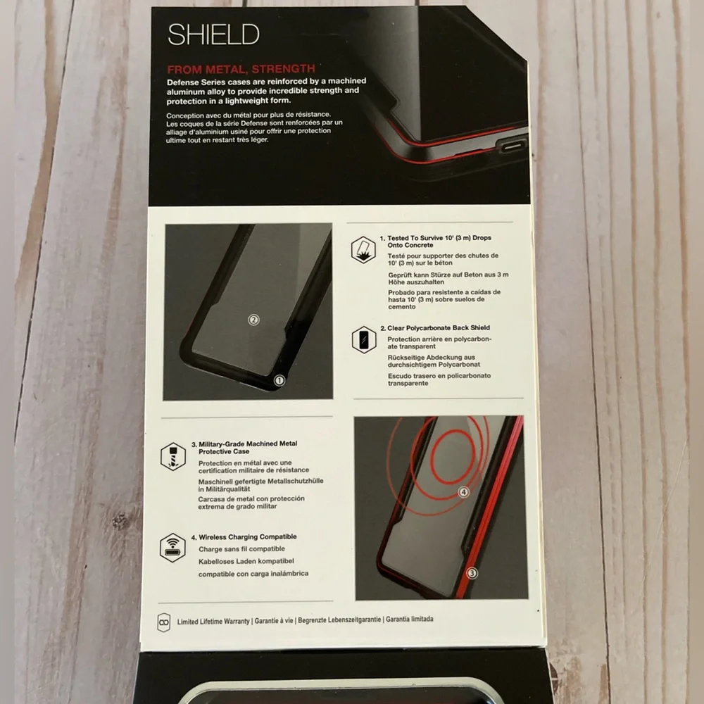 Defense Galaxy S20+ case NWT